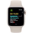 Apple Watch SE GPS - 40mm - Boîtier Starlight Aluminium - Bracelet Starlight Sport Band - S/M-4