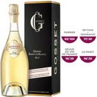 Champagne Gosset Grand Blanc de blancs avec étui