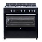 Cuisinière piano four multifonctions catalyse - CONTINENTAL EDISON - CECP9060BDD- 95 L - Affichage digital - L90 x H 85 cm - Noir