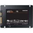 SAMSUNG 870 EVO - Disque SSD Interne - 1To - 2,5" (MZ-77E1T0B/EU)-1
