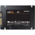 SAMSUNG 870 EVO - Disque SSD Interne - 4To - SATA 2,5''-1
