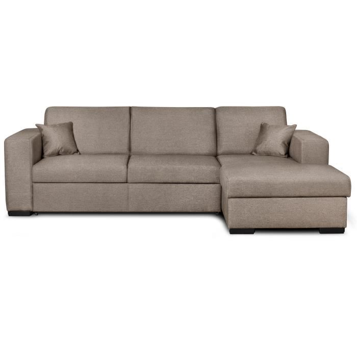 Canape Droit Dehoussable Beige Cdiscount