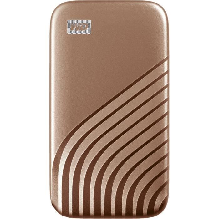 WD - Disque SSD Externe - My Passport™ - 2To - USB-C - Rose Gold