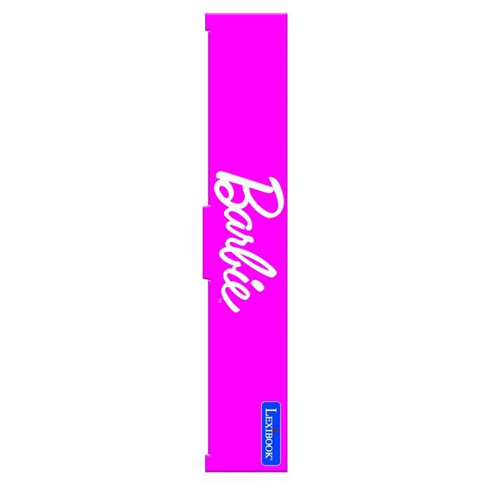 Lexibook Barbie Ordinateur Portable Éducatif Bilingue – 124 Activités Anglais/Italien, Jeux Et Musique, Cadeau Fille Dès 3 Ans (Rose)