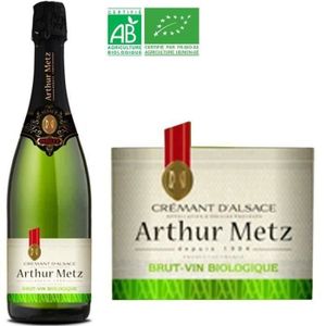 VIN BLANC Arthur Metz Bio - Crémant d'Alsace