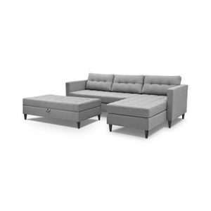 Destockage Canape D Angle Design Utopia Cuir Achat Vente