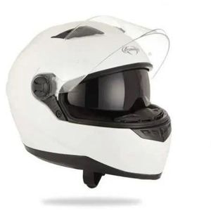 CASQUE MOTO SCOOTER STORMER Casque Intégral Pusher Blanc