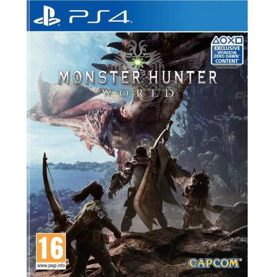 Monster Hunter World Jeu PS4