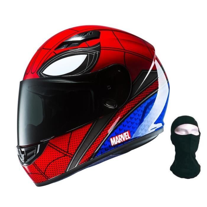 HJC Casque Intégral CS-15 Spiderman avec Cagoule - Cdiscount Auto