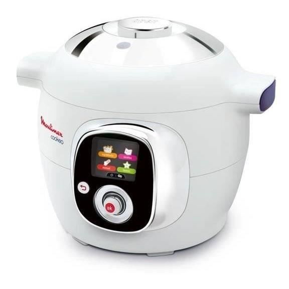 Moule /à G/âteaux Inclus CE852900 Gourmet 6L 150 Recettes pr/éprogramm/ées Moulinex Multicuiseur Intelligent Cookeo Marron glac/é La bible officielle du cookeo