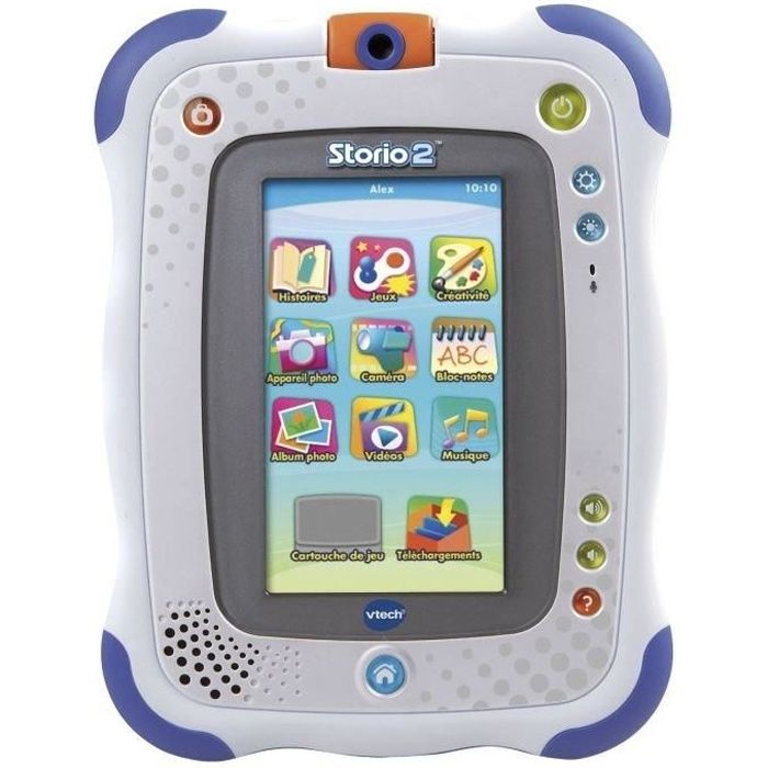 VTech Storio 3 Lern-Tablet Für Kinder - Blaue Konsole Mit 15 Lernspielen & Kamera
