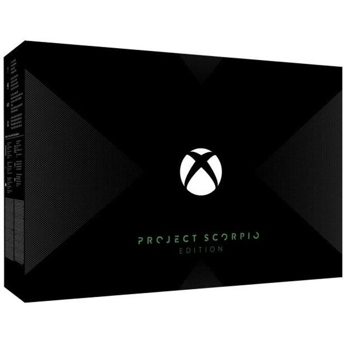Xbox One X Project Scorpio Edition 1To