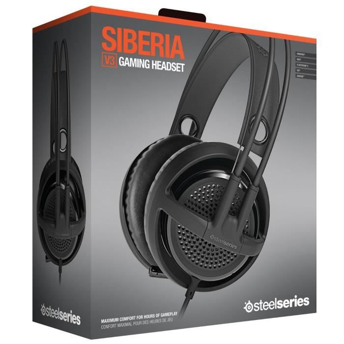 SteelSeries Casque micro Siberia P300 Gaming Cdiscount Informatique