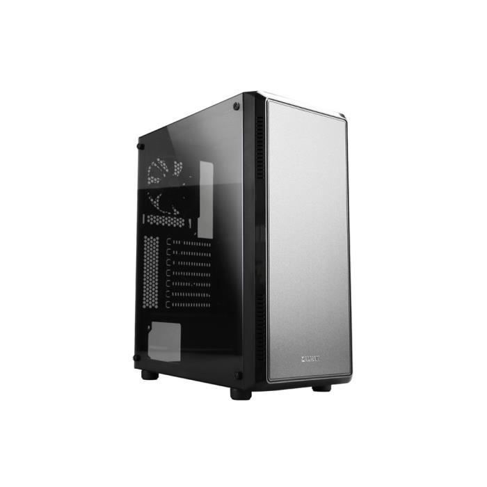 ZALMAN BOITIER PC S4 - Moyen Tour - Noir - Format ATX (S4BK)