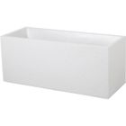Jardinière - EDA - Graphit - 98 L - 99,5 x 39 x H. 43 cm - Blanc Cérusé