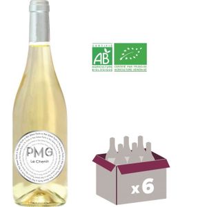 VIN BLANC Philippe et Marie Germain Chenin Anjou - Vin blanc de Loire - Bio x6