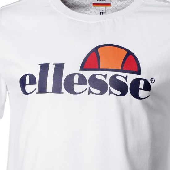 Ellesse Sammeti T-Shirt Uomo | Maglietta Sportiva Traspirante In Poliestere | Logo Riflettente