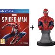 Pack Spider-Man : Marvel's Spider-Man + Figurine Spider-Man - Support & Chargeur pour Manette et Smartphone - Exquisite Gaming-0
