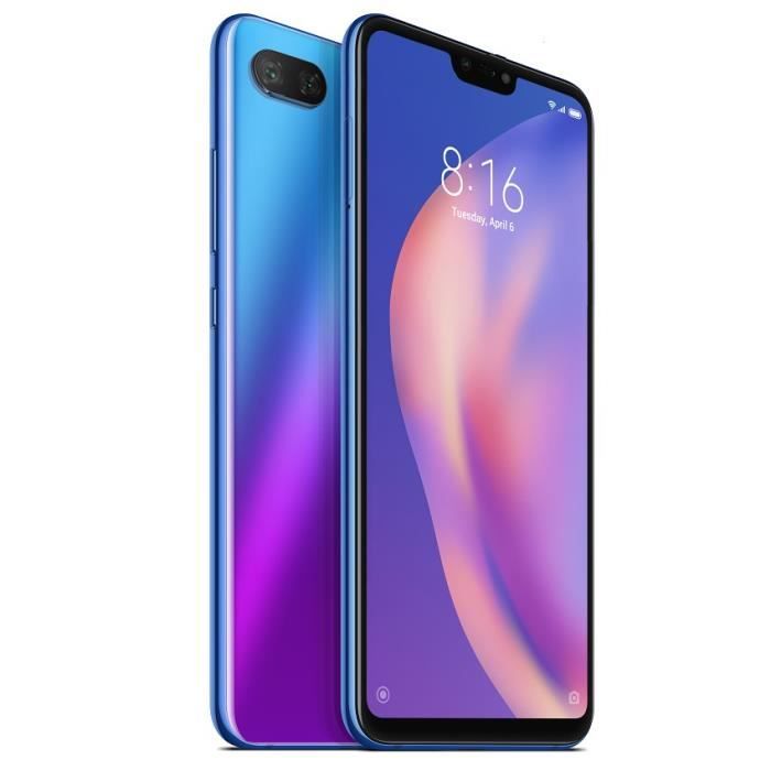 XIAOMI Mi 8 Lite Bleu 64 Go - Cdiscount Téléphonie