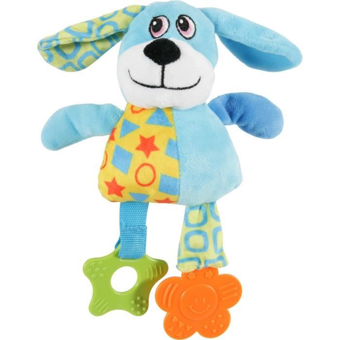 ZOLUX Jouet peluche sonore - 20 x 7 5 x 22 5 cm - Bleu - Pour chiot