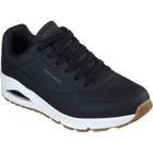 SILLY DOG Basket Uno - Skechers - Stand on Air - Lacets - Noir - Homme