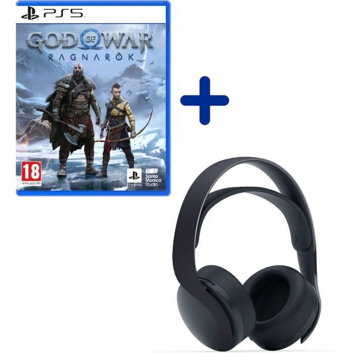 Pack PS5 : God of War : Ragnarök + Casque-Micro Sans Fil Pulse 3D Noir -  Cdiscount Jeux vidéo