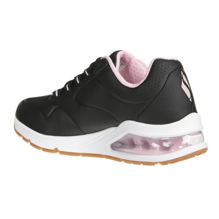 SKECHERS Baskets Uno 2nd Best Femme Noir Cdiscount Chaussures