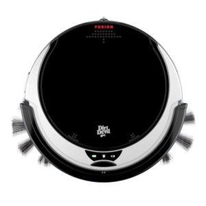 DIRT DEVIL M611 Aspirateur robot Fusion ultra slim - 14,4V - 65 dB - Noir DIRT DEVIL M611 Aspirateur robot Fusion ultra slim - 14,4V - 65 dB - Noir