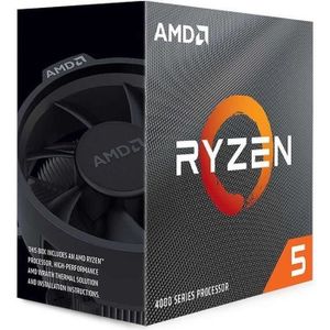 PROCESSEUR AMD - RYZEN 5 4600G - Processeur - 4,2 GHz - AM4 -