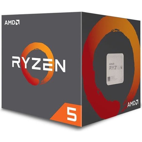 AMD Processeur Ryzen 5 1600 AF - 3,2GHz Socket AM4 Box