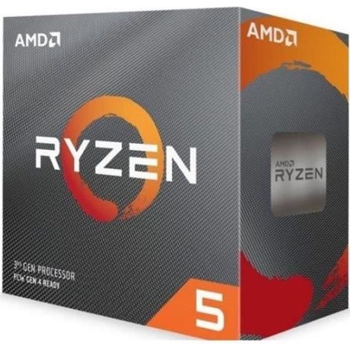 Processeur AMD Ryzen 5 3500X – AM4 – 6 cœurs – 36/41 GHz – TDP 65W