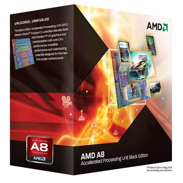 Amd A8 3870k Black Edition 3 0ghz Cdiscount Informatique