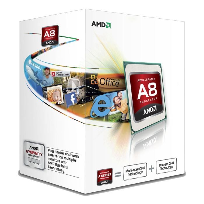 Achat Processeur PC AMD A8 5500 3.2GHz pas cher