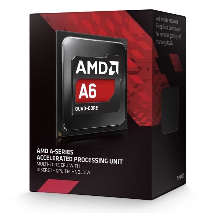 Vente Processeur PC AMD A6 7400K 3.5GHz    AD740KYBJABOX pas cher