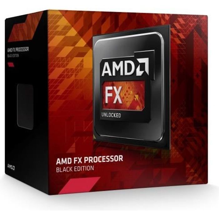 Achat Processeur PC AMD FX 6300 Black Edition - FD6300WMHKBOX pas cher