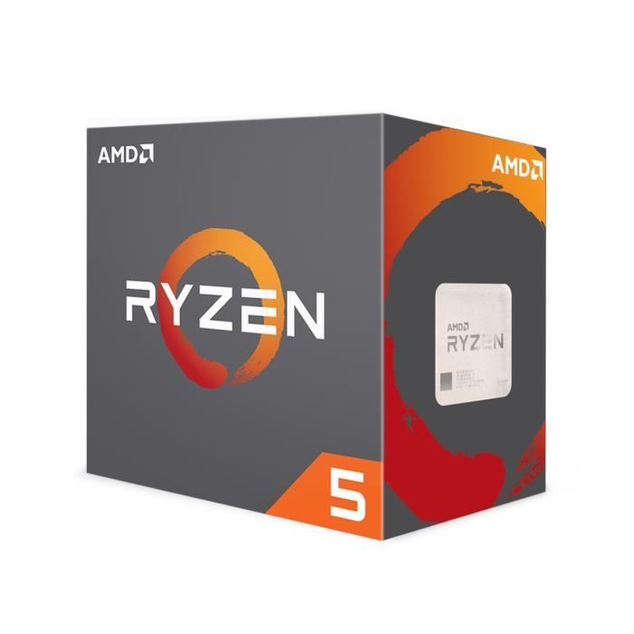  Processeur PC AMD Processeur Ryzen 5 1500X avec refroidisseur Wraith Spire - 65W - 3,5GHz - Turbo 3,7GHz - Socket AM4 - YD150XBBAEBOX pas cher