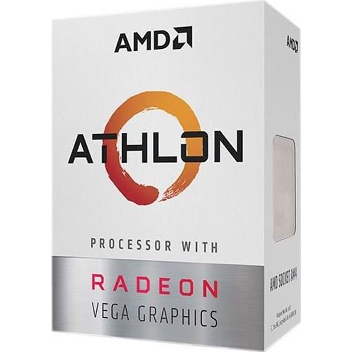 Top achat Processeur PC Processeur AMD Athlon 200GE APU (YD200GC6FBBOX) pas cher