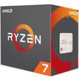 AMD Processeur Ryzen™ 7 1700 avec refroidisseur Wraith Spire - 65W - 3GHz - Turbo 3,7GHz - Socket AM4 - YD1700BBAEBOX-1