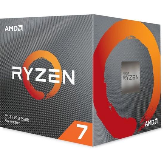 Lot CPU AMD Ryzen 7 3700X + ventirad AMD d’origine