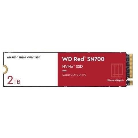 WESTERN DIGITAL - Red SN700 WDS200T1R0C - Disque dur SSD - 2 To - Interne - M.2 2280 - PCIe 3.0 x4 (NVMe)