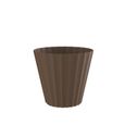 PLASTIKEN Pot Doric Maceta - Ø22 x 20 cm - Bronze-0