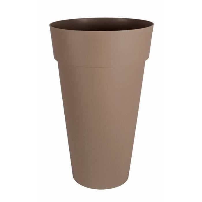 EDA Vase Toscane XXL - Ø 48 x H 80 cm - 90 L - Taupe