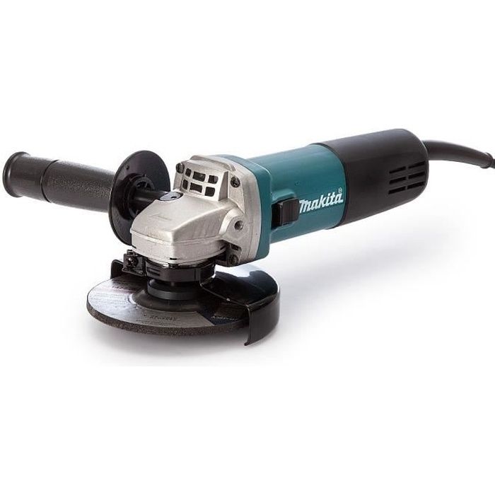 Meuleuse d'angle électrique MAKITA - 125 mm - 840 W - Métal -  Professionnelle - Cdiscount Bricolage