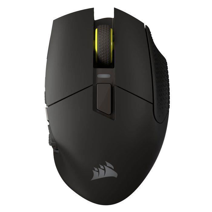 Souris Gamer - Sans Fil - Corsair - Scimitar Elite Wl Se - Gun Metal
