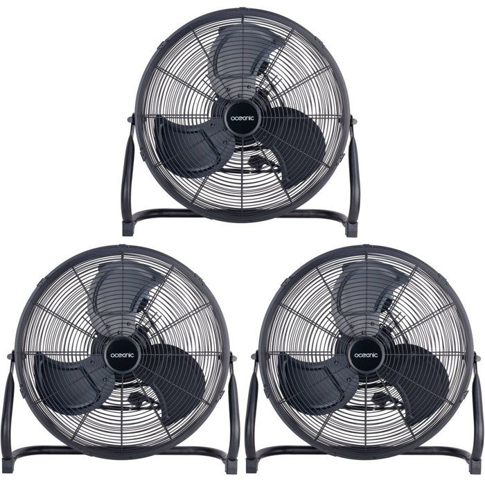 Ventilateur industriel de sol OCEANIC 3 vitesses Diamètre 49 cm - vue 3