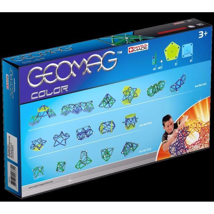 Geomag mechanics jeu de construction magnétique 86 pieces Giochi Preziosi