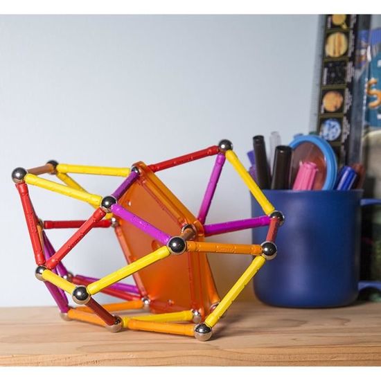 Lego GENERIQUE Geomag - 604 - jeu de construction - kor tazoo toco - 86 pièces