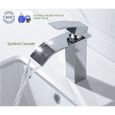 Mitigeur pour vasque et lavabo - Mécanique - En cascade - En laiton - OCEANIC-2