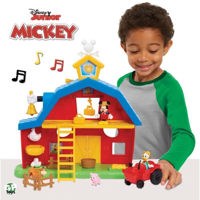 Mickey, La Ferme de Mickey, 14 pièces, avec fonctions sonores, Jouet pour  enfants dès 3 ans, MCC10 - Cdiscount Jeux - Jouets