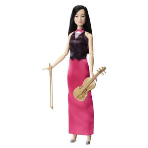 POUPÉE Barbie - Coffret Barbie Violoniste - Poupée Mannequin - 3 ans et + - BARBIE - HKT68 - POUPEE MANNEQUIN BARBIE
